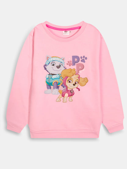 Girls Pink Sweatshirt