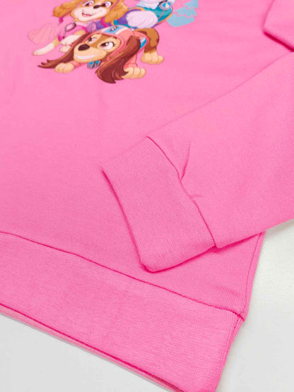 Girls Dark Pink Sweatshirt