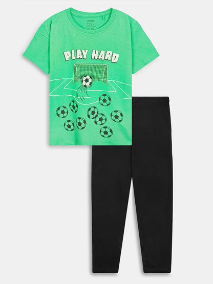 Boys Printed Pyjama Set
