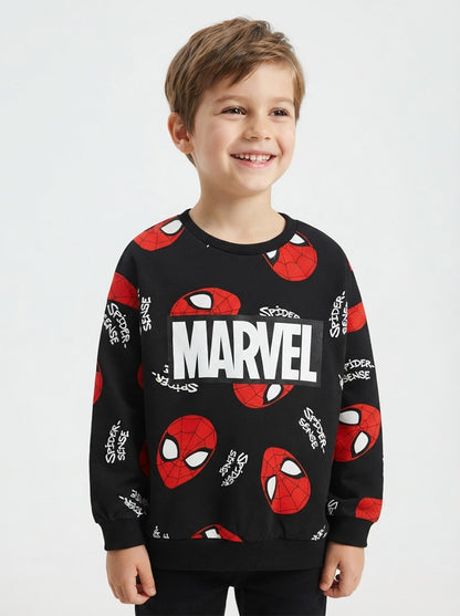 Boys French Terry Pullover Sweatshirt