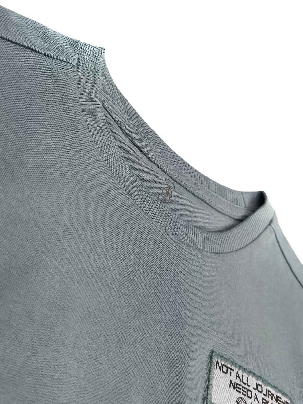 Boys Long Sleeve Teal T-Shirt