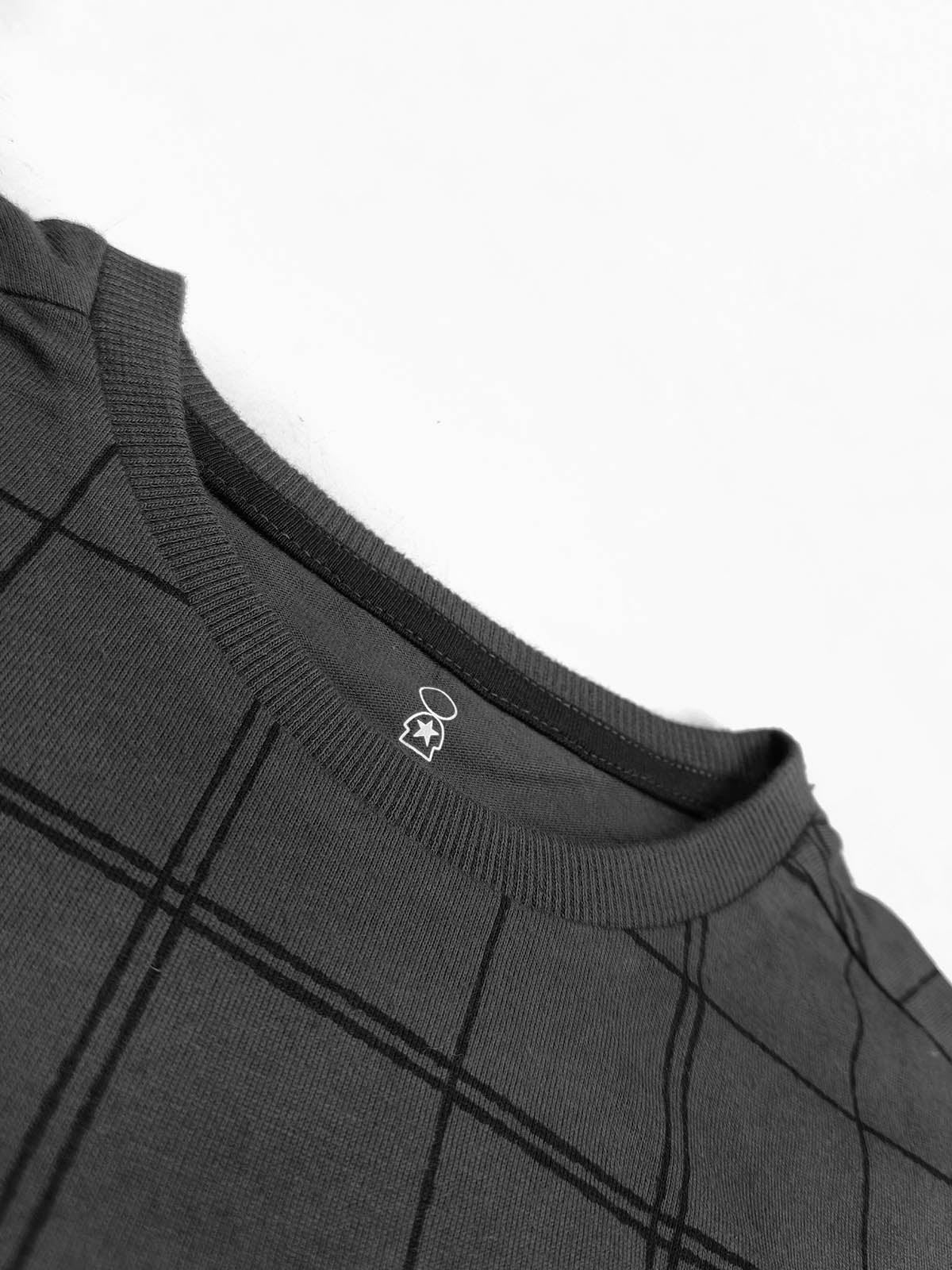 Boys Long Sleeve Grey T-Shirt