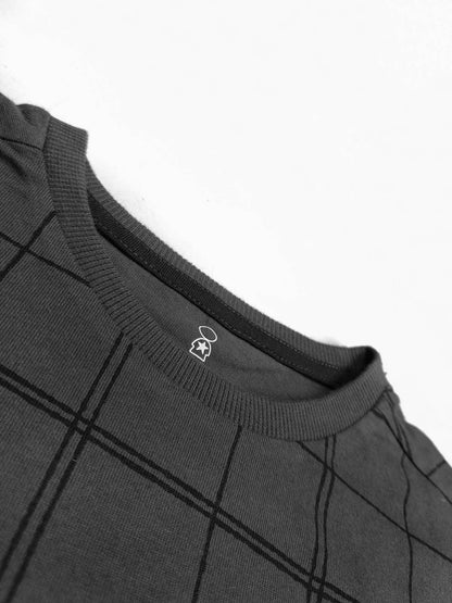 Boys Long Sleeve Grey T-Shirt