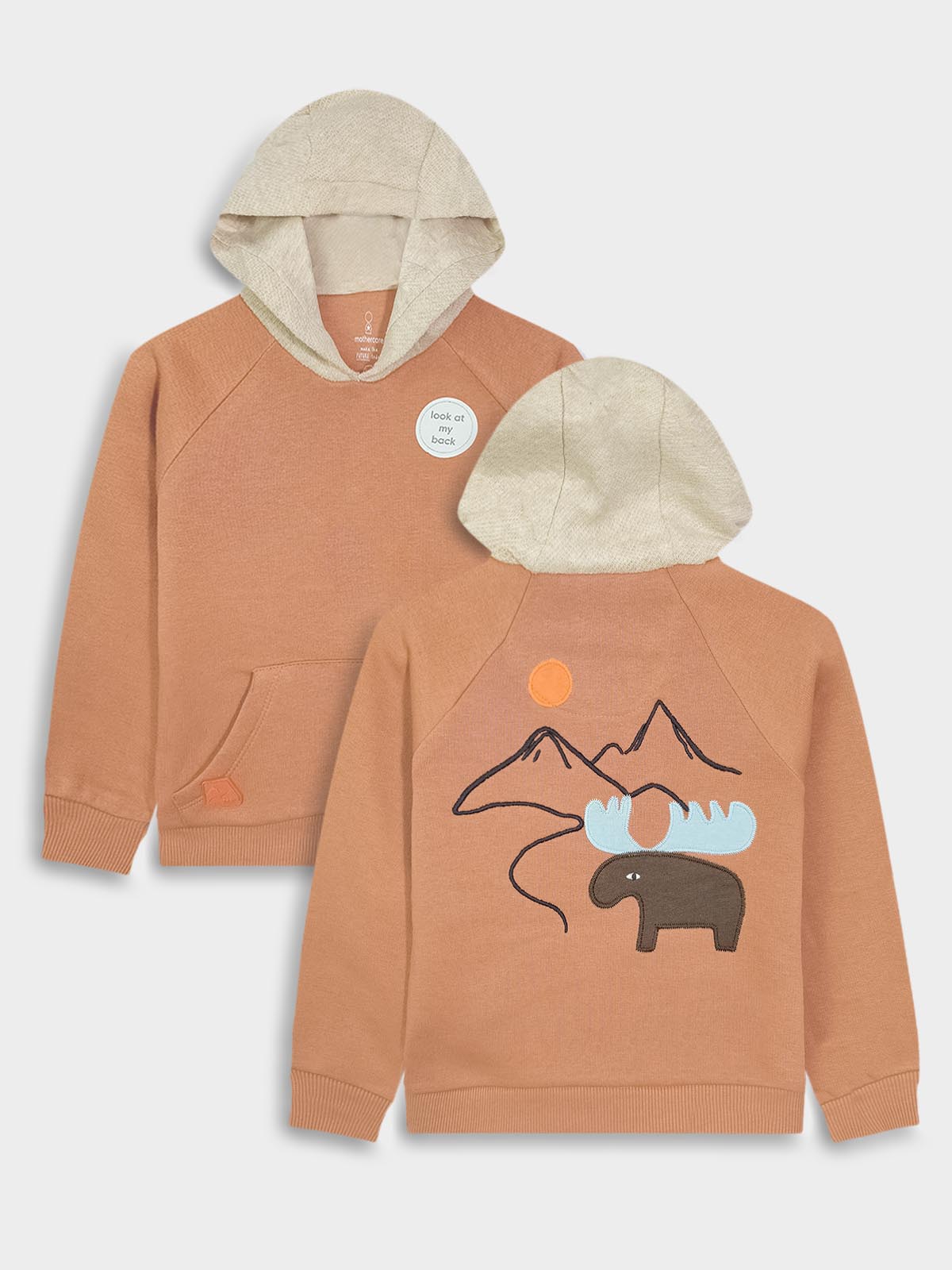 Baby Boys Fleece Hooded Sweatshirt
