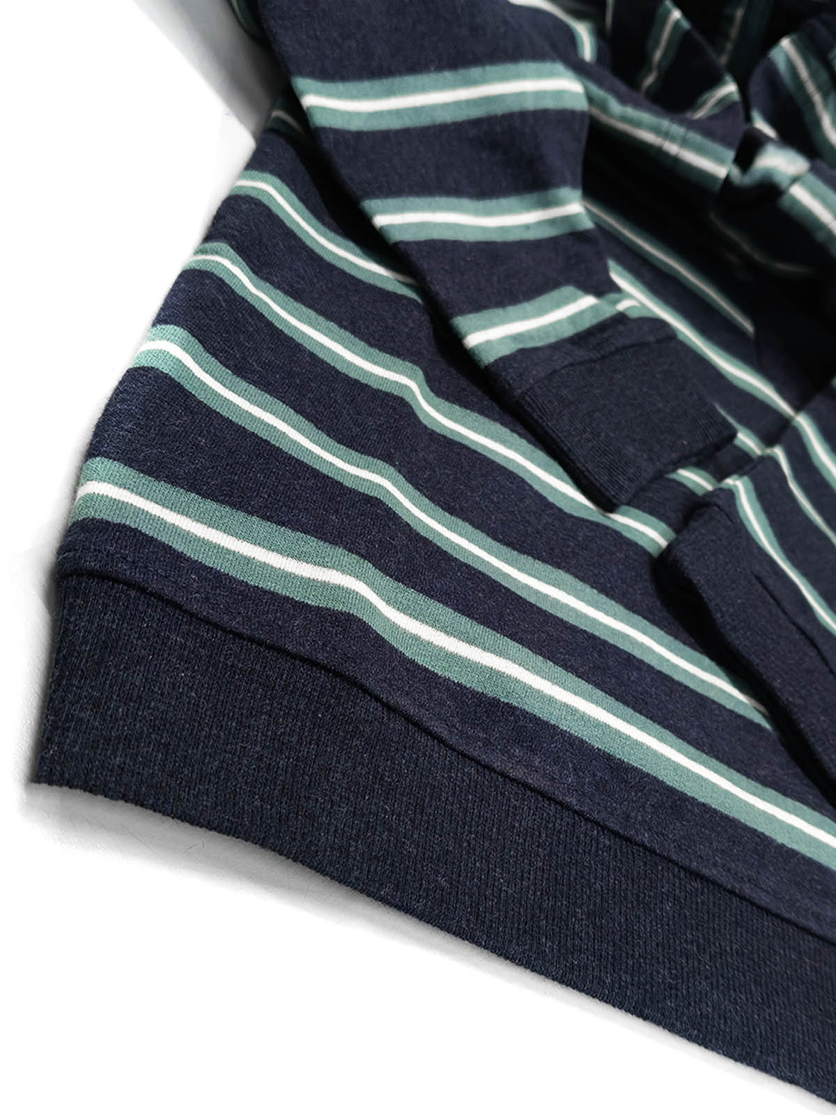 Boys Striped Hooded Sweatshirt