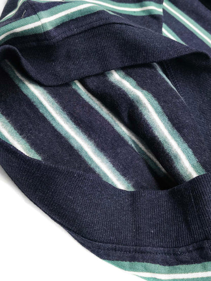 Boys Striped Hooded Sweatshirt