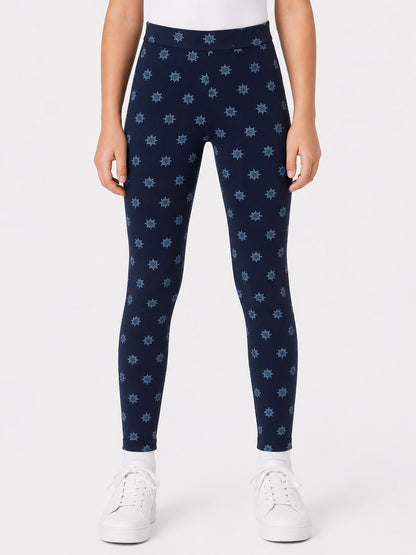 Girls Printed Stretch Legging
