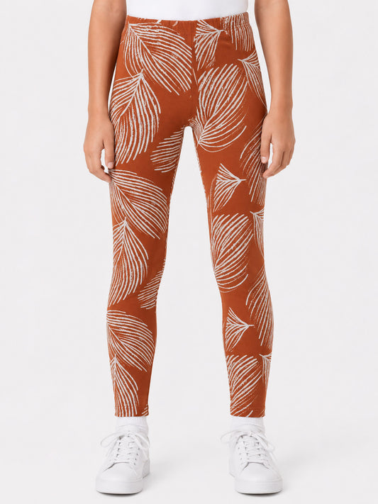 Girls Printed Stretch Legging