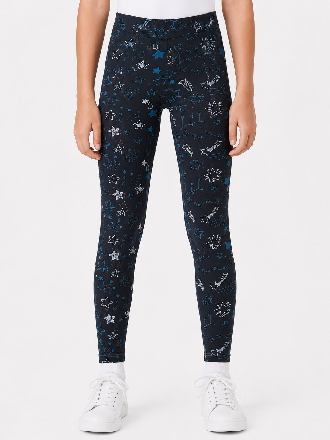 Girls Printed Stretch Legging