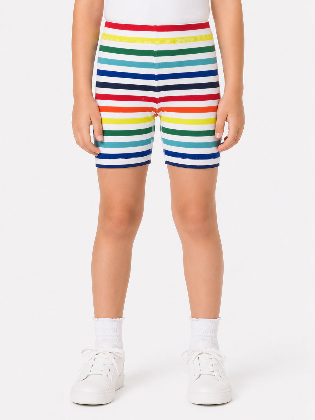 Girls Printed Knit Shorts