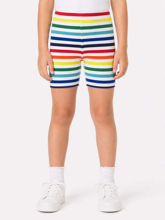 Girls Printed Knit Shorts