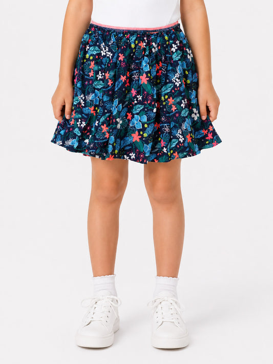 Girls Printed Woven Skirt