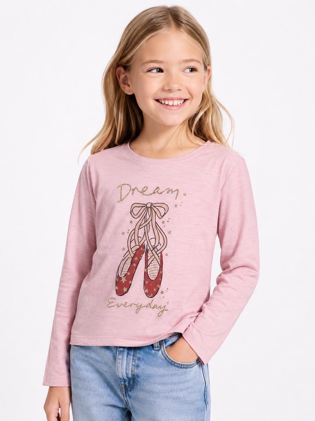 Girls Long Sleeve T Shirt