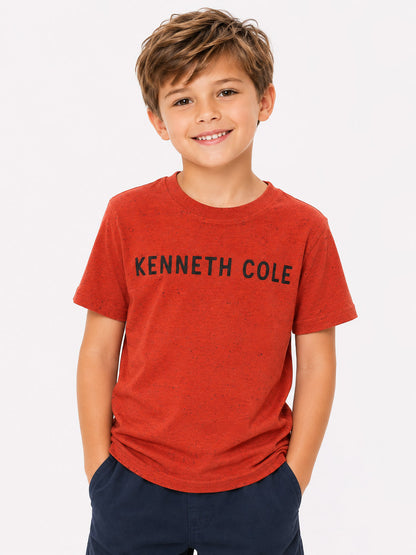 Boys Orange Neppy T Shirt