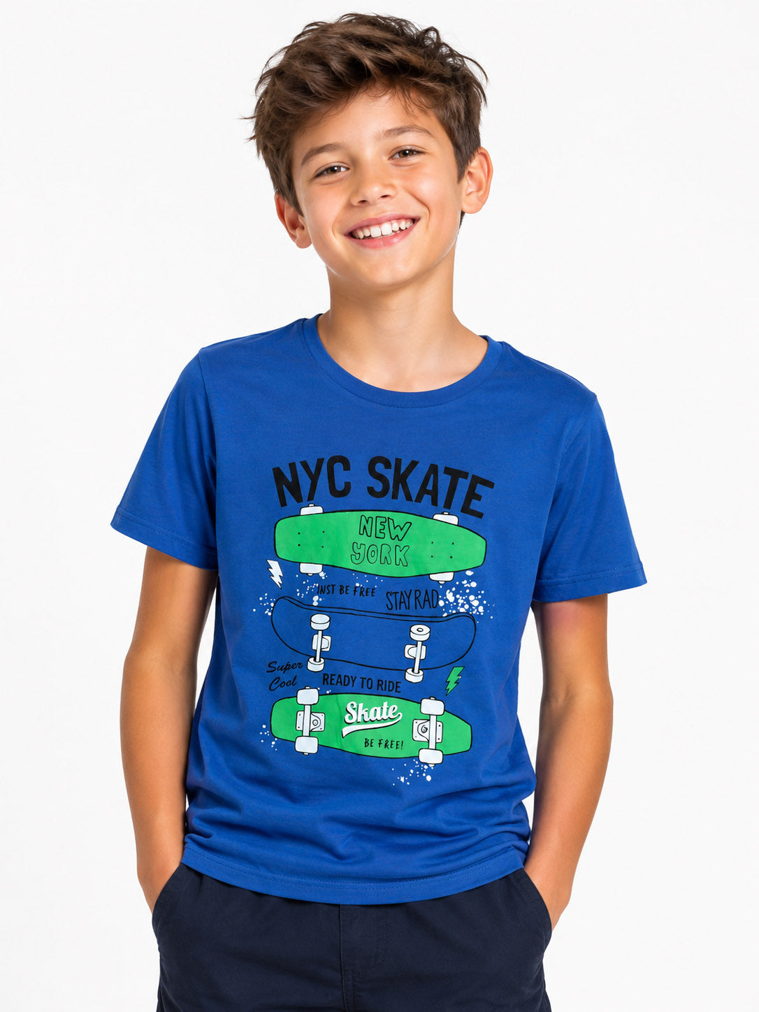 Boys Printed T Shirt