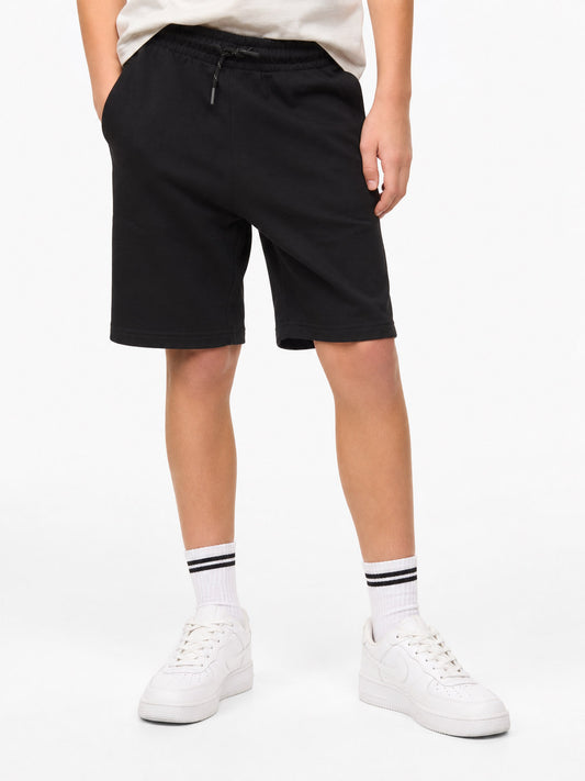 Boys French Terry Bermudas Black