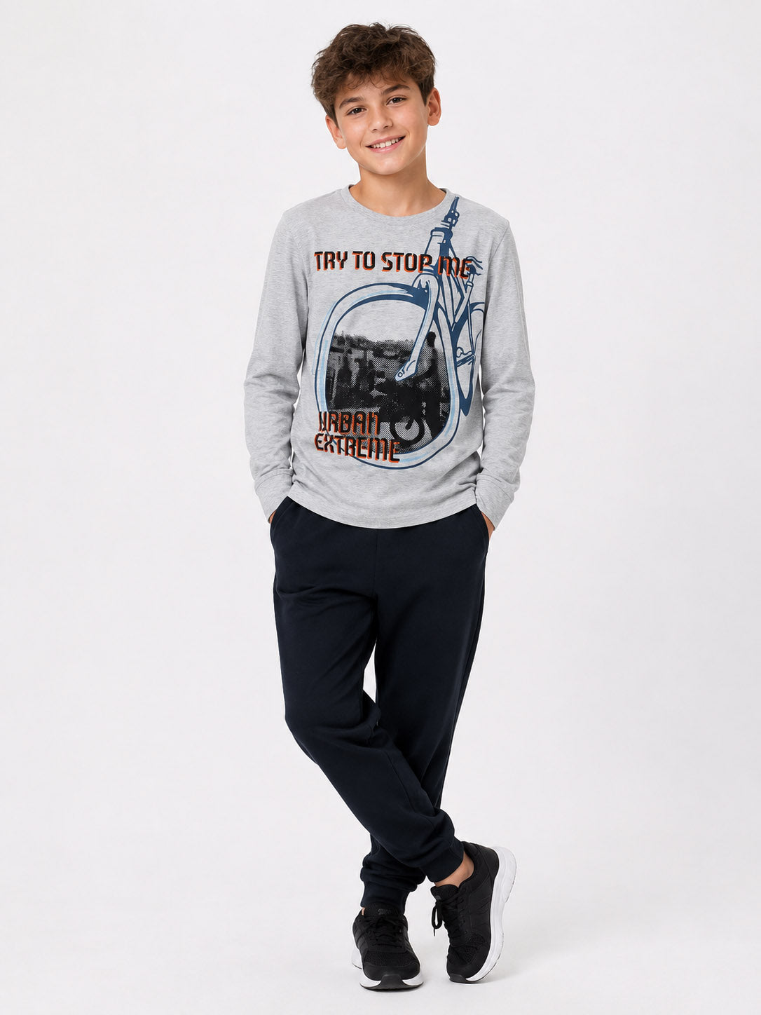 Boys Printed Pyjama Set