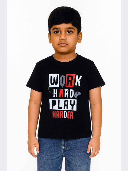 Boys Printed T Shirt