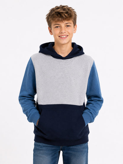 Boys Hooded Pullover Sweatshirt