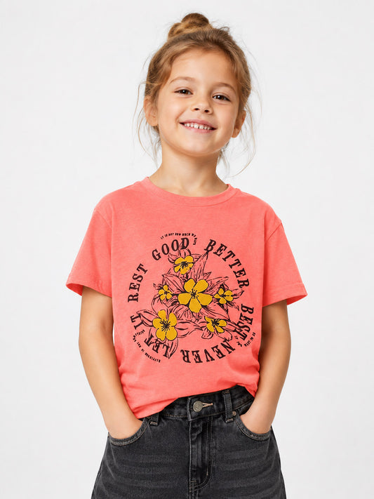 Girls Printed T Shirts