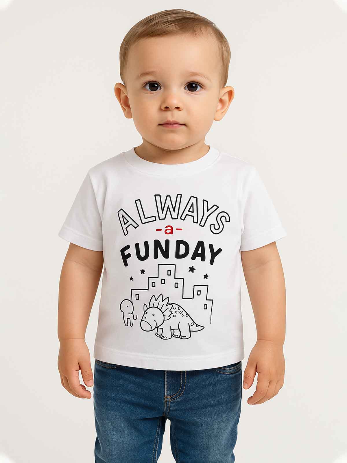 Baby Boys Printed T Shirt