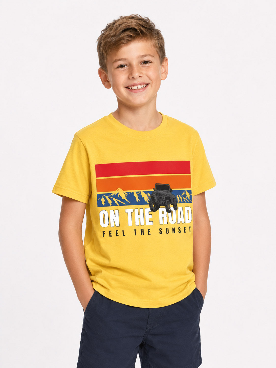 Boys Printed T Shirt