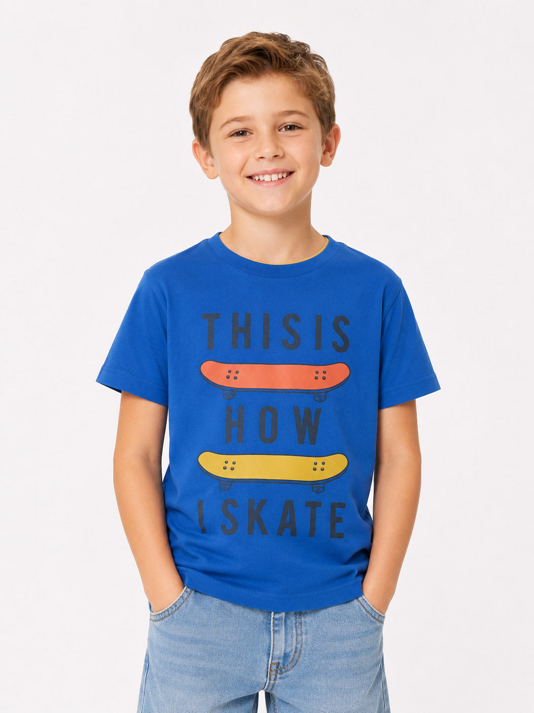 Boys Printed T Shirt