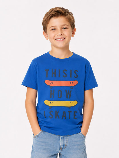 Boys Printed T Shirt