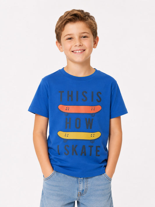 Boys Printed T Shirt