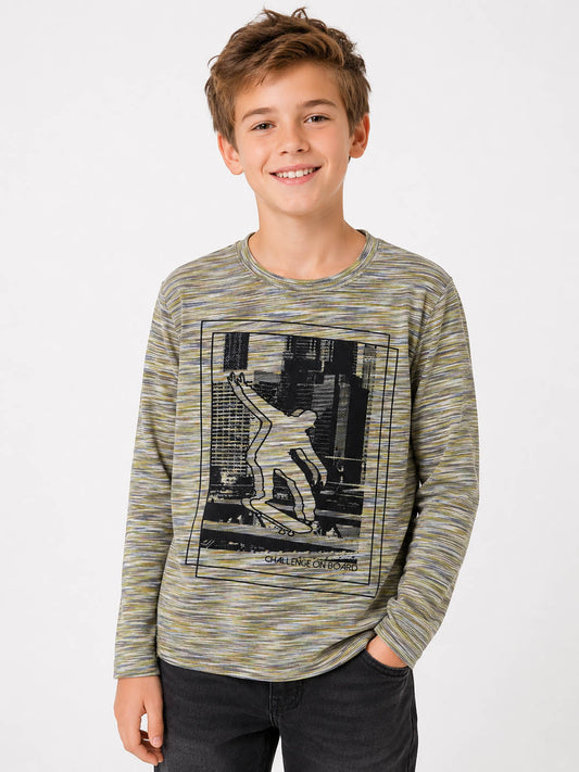 Boys Long Sleeve T Shirt