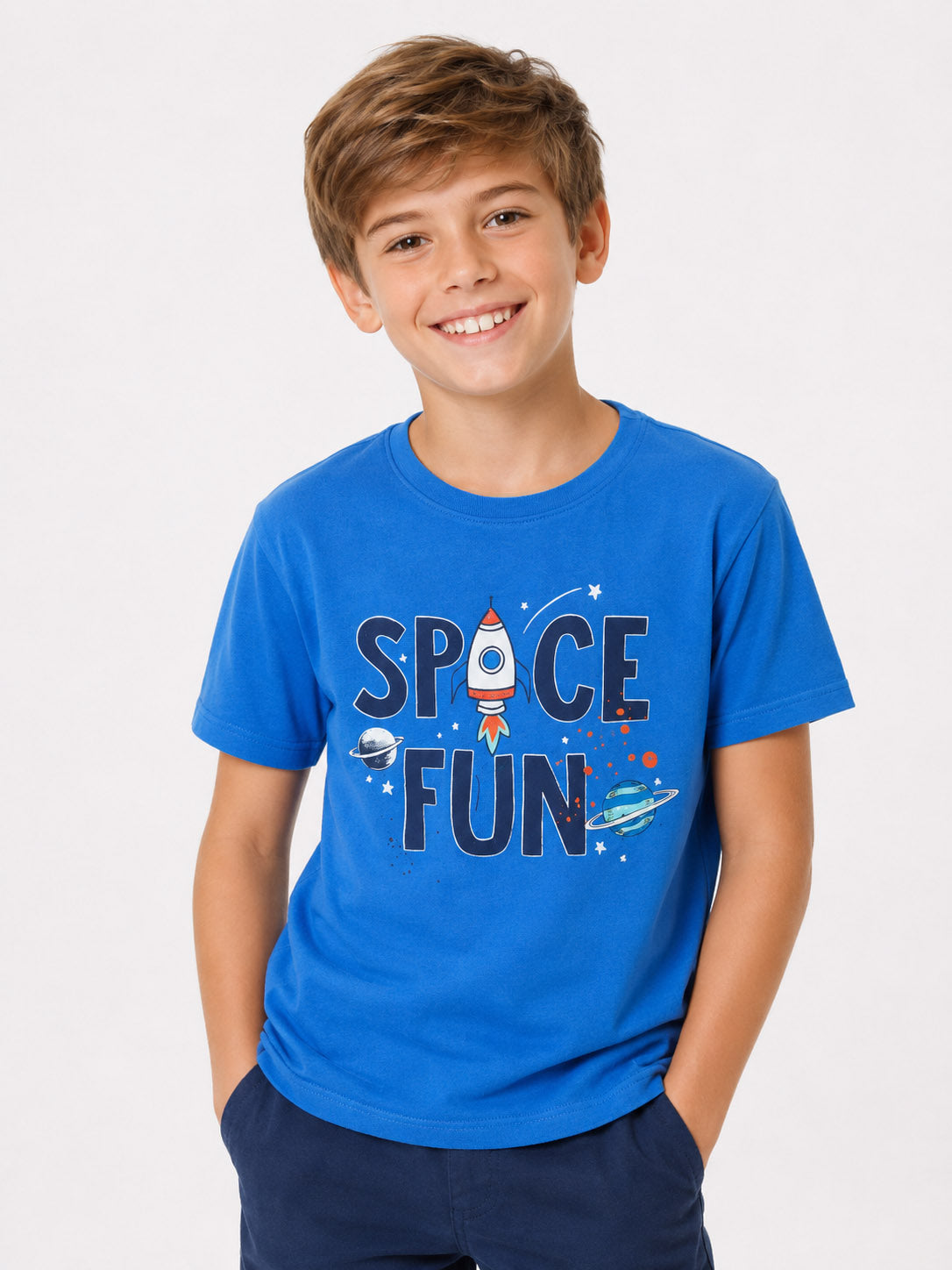 Boys Printed T Shirt