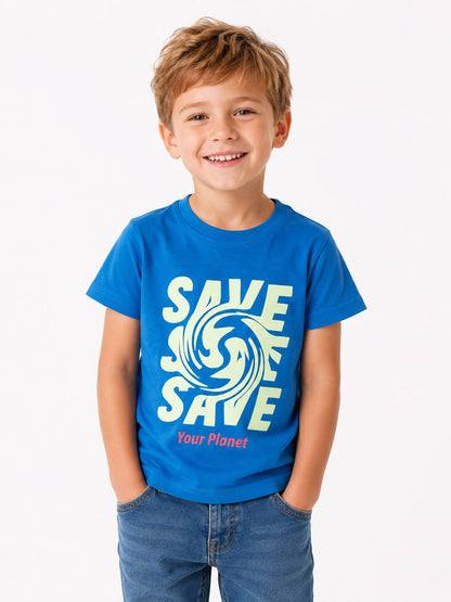 Boys Printed T Shirt