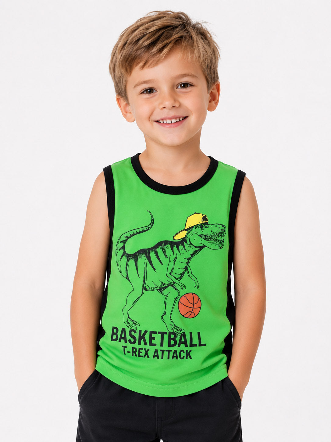 Little Rebels Boys Sleeveless T Shirt