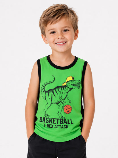 Little Rebels Boys Sleeveless T Shirt