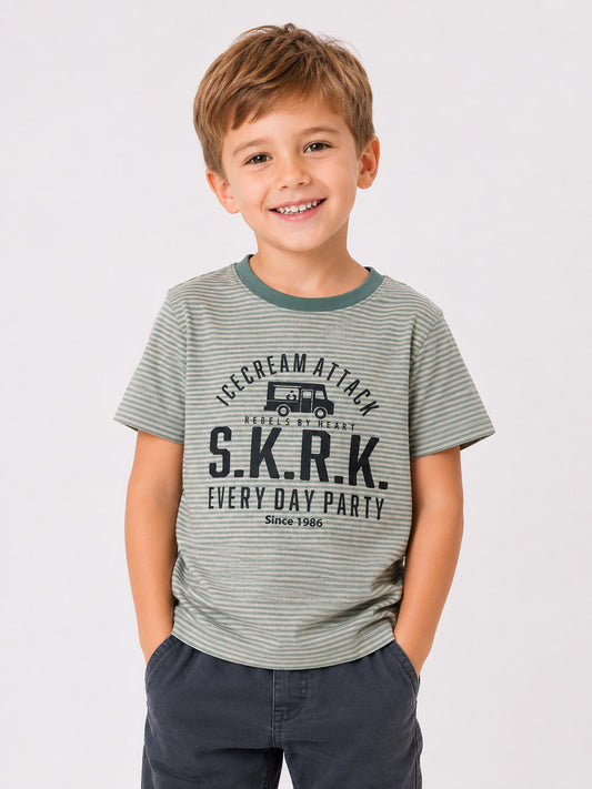 Boys Striped T Shirt