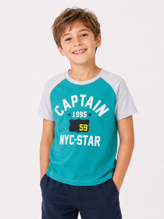Boys Raglan Sleeve T Shirt