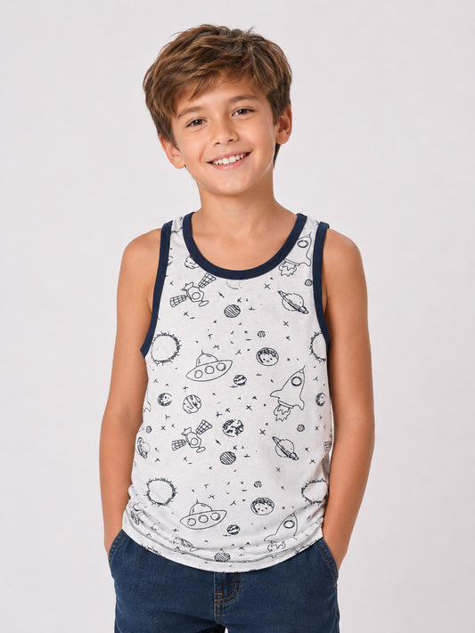 Boys Sleeveless T Shirts