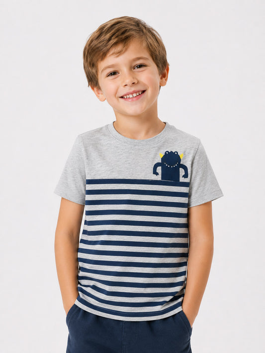 Boys Striped T Shirt