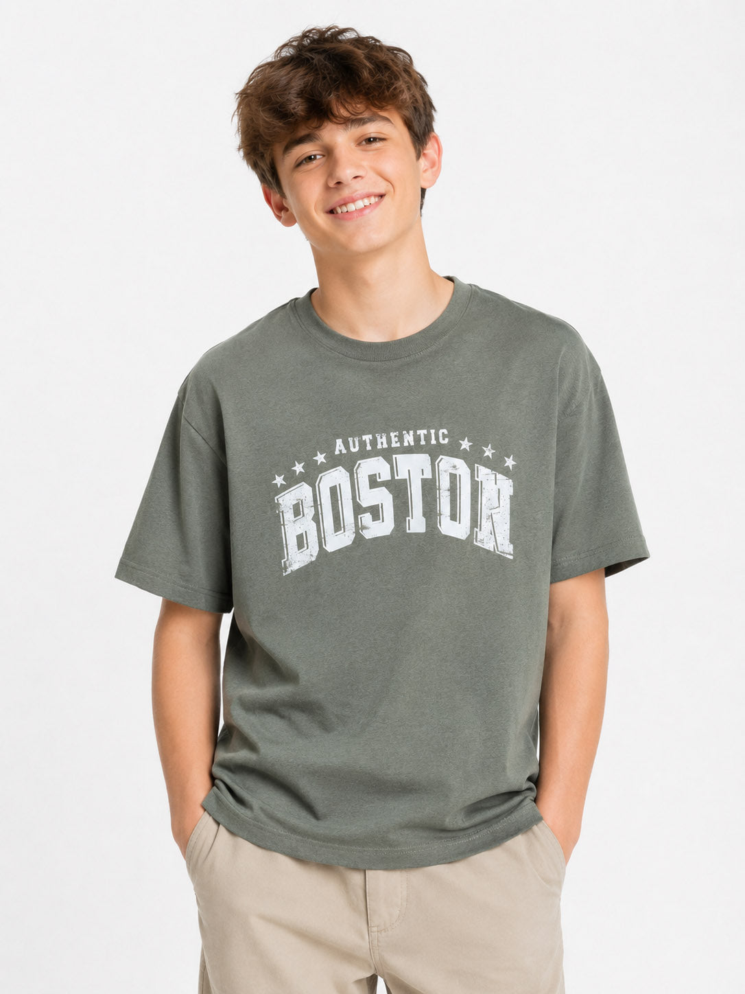 Boys Printed T Shirt