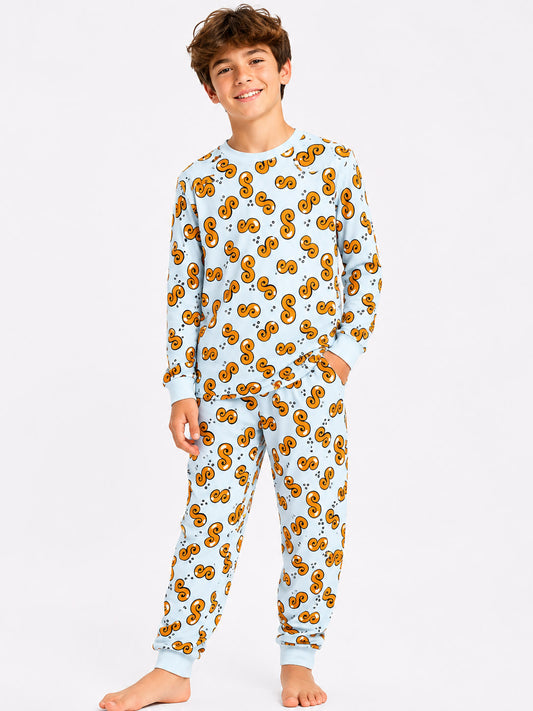 Boys Printed Pyjama Set