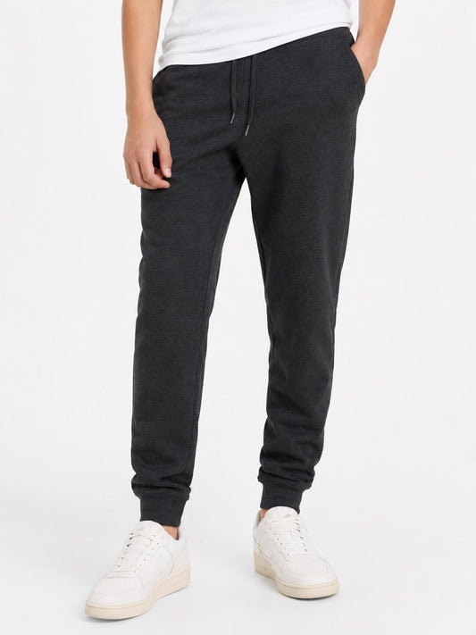 Boys Fleece Charcoal Jogger