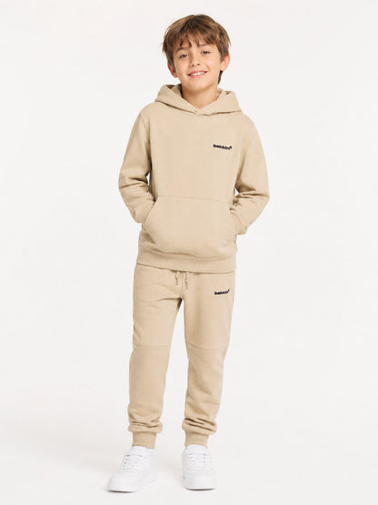 Boys Jogging Sets Sweatshirt and Joggers Beige