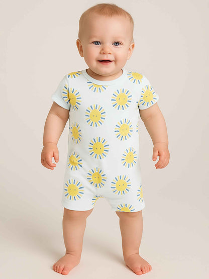 Baby Girls Printed Playsuits