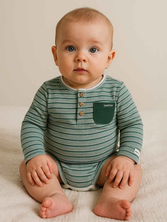 Baby Striped Bodysuits