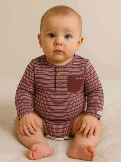 Baby Striped Bodysuits
