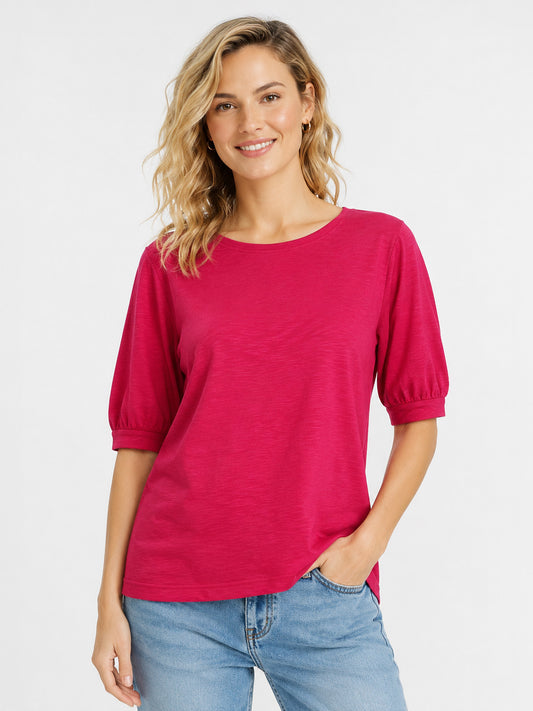 Ladies Viscose Tie Feature Tops