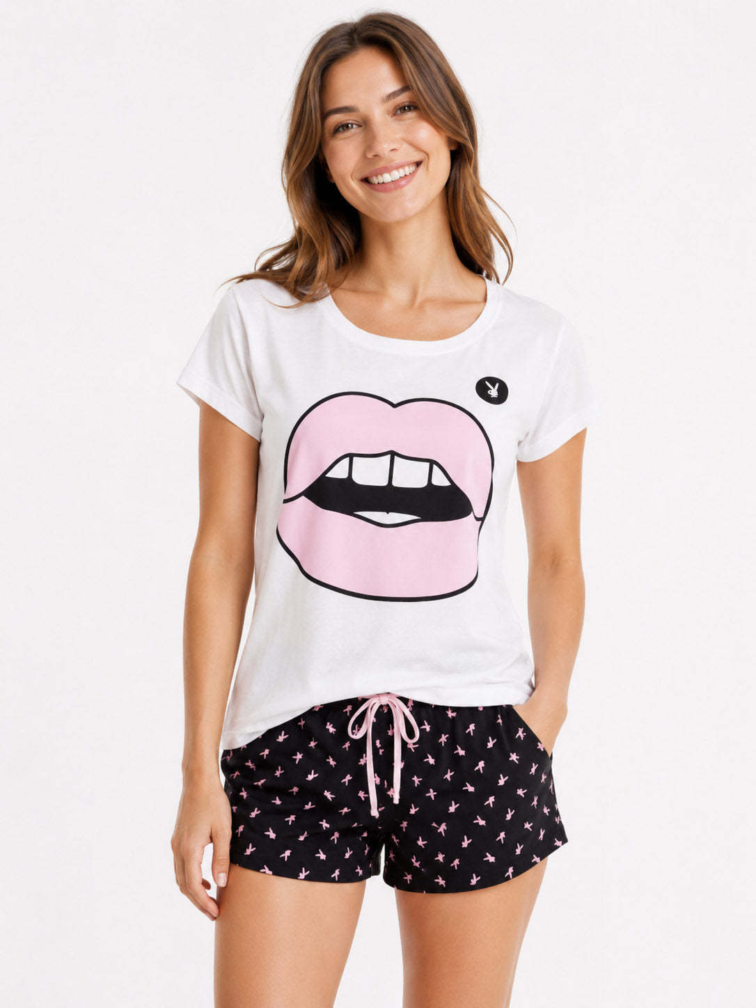 Ladies Shorty Pyjama Set