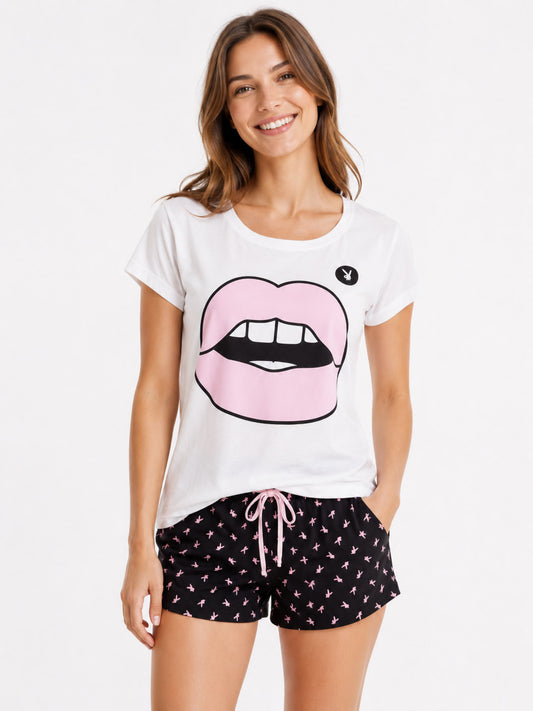 Ladies Shorty Pyjama Set