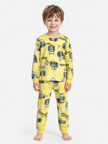 Boys Printed Pyjama Set
