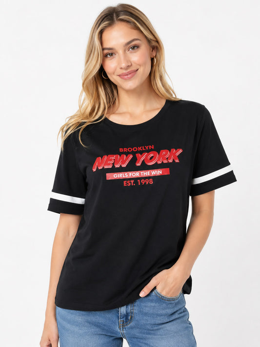Ladies Hight Density Printed T Shirt